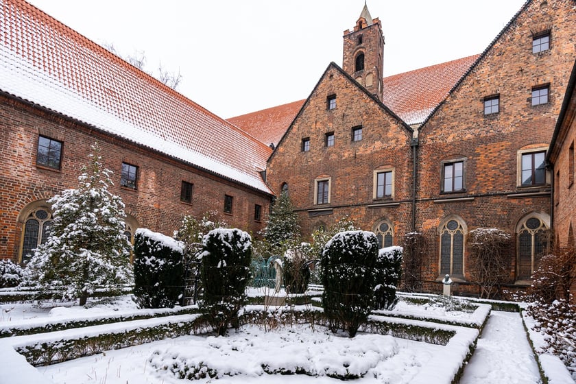 Wirydarz w Muzeum Architektury we Wrocławiu
